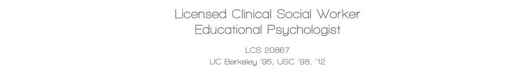 LIcensed Clinical Social Worker Educational Psychologist